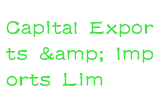 Capital Exports & Imports Lim