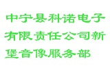 中宁县科诺电子有限责任公司新堡音像服务部
