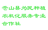 苍山县为民种植农机化服务专业合作社